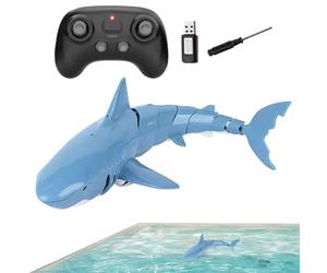 Giocattolo Dello Squalo - Squalo Subacqueo RC Impermeabile | Action Figure Telecomandata Per Il Nuoto, Divertente Giocattolo Interattivo Per Bambini, Ragazzi, Ragazze, Regalo Di Compleanno, Regalo