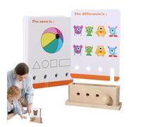 Giocattolo Di Abbinamento Carte Per Bambini | Puzzle Per Il Pensiero Logico,Gioco In Legno Con Carte Apprendimento Colori Per Bambini | Per Oltre 3 Anni Maschi, In Età Prescolare, Casa