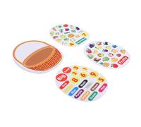 Giocattolo di Abbinamento Cibo in Feltro Vibrante Blocchi Interattivi di Frutta e Verdura in Feltro per Bambini in età Prescolare, Include 3 Tavole, Ideali per Raccontare Storie e