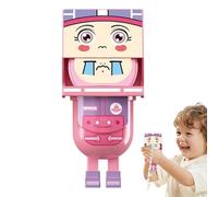 Giocattolo di acqua soaker, schizzi d'acqua per bambini | Giochi di combattimento di cartoni animati con cartoni animati per la testa quadrata,Giochi di nuoto interattivi all'esterno per Toddler 3-12