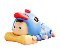 giocattolo di anatra di corda, giocattolo di anatra strisciante | Giocattolo educativo per gattonare del fumetto,Giocattolo di educazione precoce, giocattolo leggero per bambini per coltivare la