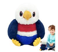 Giocattolo di aquila, peluche pieno di peluche - Plush Eagle Throw Pillow | Bambola di animali ripieni di tocco confortevole per soggiorno, camera da letto, mensola, tavolo, studio o asilo nido