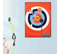 Giocattolo di aspirazione facile da usare target di tiro con l'arco per gli