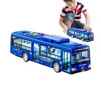 Giocattolo di autobus della città per ragazzi - Grande giocattolo elettrico di autobus | Allenatore di gioco educativo Toyy | Regalo di compleanno ideale per le luci dei suoni del motore realistici
