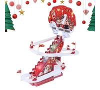 Giocattolo Di Babbo Natale Arrampicatore,Gioco Automatico Di Educazione Precoce - Gioco Automatico Di Corse Di Arrampicata Babbo Natale Su Scale | Per Ragazzi Ragazze Ufficio Camera Soggiorno