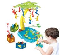 Giocattolo di bilanciamento delle scimmie, scimmia intorno al gioco, Calcing Tree Monkey Swing Game, Decorazioni per la casa interattiva per giocattoli da genitore-figlio per il campeggio
