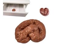 Giocattolo Di Cacca Falsa - Cacca Di Scherzo Realistico | Gioco Di False Mosche | Divertente Giocattolo Antistress Cacca Falsa Con Mosche | Scherzo, Giocattolo Complicato, Giocattoli Di