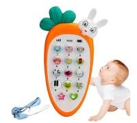 Giocattolo Di Carota Musicale - Giocattolo Di Calma Per I Bambini Piccoli | Carota Giocattolo Del Telefono Cellulare Con Luce Respiratoria, Vari Suoni Musicali: Giocattoli Per , Regali Di Beb