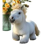 Giocattolo di cavallo robotico, cavallo robotico per | carino peluche a piedi Simulazione Smart Horse,Compagno di peluche elettronico, animale domestico robotico morbido per le ragazze, compleanno