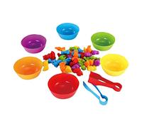 Giocattolo di Conteggio per Bambini Gioco di Abbinamento Educativo Colorato per Bambini, Giocattolo di Smistamento di Colori Sicuro e Non Tossico per L'apprendimento in età Prescolare delle