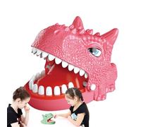 Giocattolo di dinosauro ad azione pressante sui denti - Gioco di giocattoli dei denti di dinosauro, giocattoli da gioco dentista, divertente mordere i dinosauri | Migliora la coordinazione occhio-mano