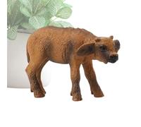 Giocattolo di - Giocattoli Animali Agriturismo | Cow Toy Action Figure Beef Model Figure | Giocattoli Animali Farm | Torta Fresca e Mostre per Amici della Famiglia Giovani