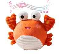 Giocattolo di granchio, giocattolo di granchio danzante rimbalzante con canzoni, giocattoli per bambini rimovibili e ricaricabili