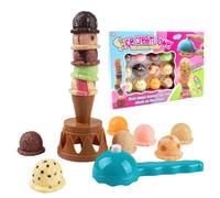 Giocattolo di impilamento del per i più piccoli, gioco di accatastamento del | Set di set di - Fingere di giocare insieme di cibo torre di gioco