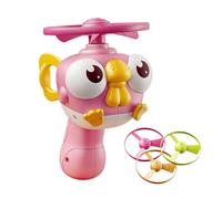 Giocattolo di lancio del piattino volante per bambini - giocattolo per disco spinner portatili per giochi da giardino e giardino | Giocattolo di cattura interattivo all'aperto con pistola aunchine per