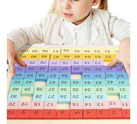 Giocattolo di legno, lavagna per il calcolo delle centinaia, riutilizzabile,