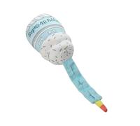 Giocattolo Di Lusso per Cani - Dentizione Cuccioli con Dispensazione Di Cibo | Puppy Chew Giocattoli A Forma di Torta | Con Suono Realistico Morbido Interattivo Agres