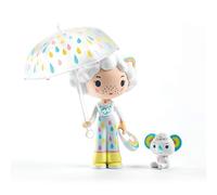 Djeco DJ06961 Tinyly Prunelle & Bianca Fashion Doll
