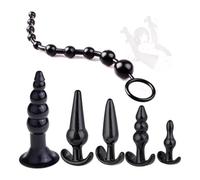 Giocattolo di massaggio per il rilassamento muscolare, set di palline da massaggio in silicone composto da 6 pezzi.