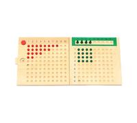 Giocattolo di matematica in legno educativo - Gioco da tavolo di moltiplicazione, set di apprendimento | Consiglio numero di legno reale per i bambini, giocattolo di divisione per h