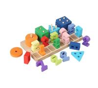 Giocattolo Di Ordinamento di Legno - Puzzle Di Numeri In Legno, Sorter Di Forme Di Puzzle, Giocattolo Di Conteggio Per Bambini | Giocattoli Di Conteggio, di apprendimento per, Famiglia, Amici