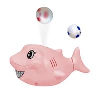 Giocattolo di palla galleggiante, giocattolo di palla galleggiante, soffiaggio d'aria, con 2 palle, piccolo squalo, giocattolo a sospensione, palla soffiante, palla del fumetto che soffia giocattoli