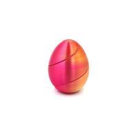 Giocattolo di Pasqua a spirale stampato in 3D, giocattolo di Pasqua per bambini, giocattolo rilassante contro l'ansia, riempitivo per cestino di Pasqua, giochi da viaggio per famiglie