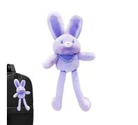 Giocattolo di peluche a forma di coniglio: tira le orecchie verso il | Accessorio per giocattoli, giocattolo in peluche a forma di coniglio, pratico e universale