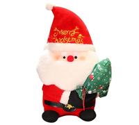 Giocattolo di peluche Babbo Natale - Cuscino di Natale del fumetto - Adorabile decorazione da tavolo in peluche per le vacanze di Capodanno e le forniture per feste di Natale