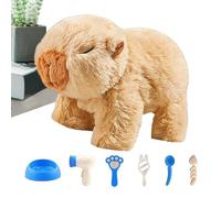 Giocattolo di peluche Capybara - Capybara A Camminare Elettrico | Gioco Di Simulazione Interattivo | Giocattolo Elettronica Capybaras Che Cammina per Animali Domestici | per Ragazzi Ragazze Di Età