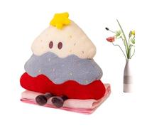 Giocattolo di peluche carino peluche cuscino peluche - cuscino divano a forma di torta giocattolo morbido con coperta bambola peluche carino decorazione camera creativo per divano