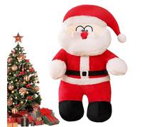 Giocattolo di peluche di Babbo Natale, Babbo Natale di peluche | Giocattolo di Natale abbracciabile | Compagno per dormire e accogliente, decorazione natalizia invernale per la casa e l'automobile