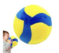 Giocattolo Di Peluche Di Pallavolo, Cuscino Sportivo Di Pallavolo Cuscino Morbido Giocattolo Cuscino, Lussuoso Sport Morbido, Con, Design Divertente E Coccoloso, Design Comodo, Bianco E Giallo, Per Ba