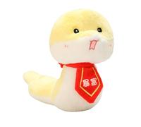 Giocattolo Di Peluche Di Serpente - Animale Di Peluche Di Serpente | Peluche Di Serpente Fortunato | Anno Della Bambola Serpente | Snake Plushie Usa Papillon Rimovibile | Giocattolo Riempito Di Serpe