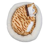Giocattolo di peluche gatto realistico con simulazione traspirante per decorazio