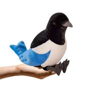 Giocattolo di peluche Gazza blu 30 cm
