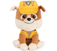 Giocattolo di peluche GUND Ufficiale PAW Patrol RUBBLE in uniforme da ufficiale, pupazzo imbottito per bambini di età 1+ anni, 15 cm (i modelli possono variare) Paw Patrol è la serie animata di succes