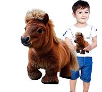 Giocattolo di peluche - Huggable Nap Pony Friend, Bedtime Cuddle Pluce | in peluche a cavallo dormiente, comfort a tema equestre soffice, partner di riposo stabile di gran lunga
