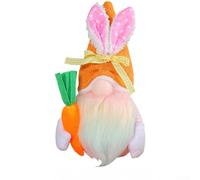 Giocattolo di peluche pasquale senza volto con esterno in tessuto e imbottitura in cotone per un comodo impegno tattile (D3-3-C)