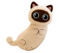 Giocattolo Di Peluche Per Gatti - Decorazione Morbida E Realistica Per Gatti Di Peluche | Animale Ďi Ṕeluche Çat Realistico, Oggetto Da Esposizione Ṕer Cuscino Da Compagnia Simpatico Animale, Set Đi
