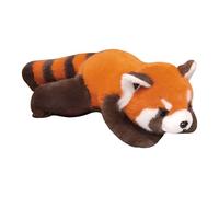 Giocattolo di peluche rossa panda - bambola di peluche morbida, adorabile figura animale | Animale di panda rosso ripieno realistico, grande giocattolo di cuscino da peluche, regalo di giocattolo cari