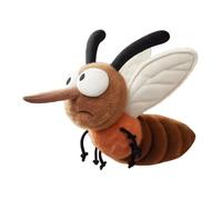 Giocattolo di peluche - simpatico animale pieno di mosche | giocattolo morbido delicato sulla pelle | ciondolo immagine | giocattolo educativo iniziale interattivo | bambola di peluche per Natale