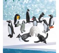 Giocattolo di Pinguino Animale Dell'oceano di Simulazione di Plastica Da 11