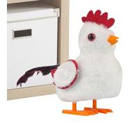 Giocattolo Di Pollo Graznante | Battenti con Movimento Realistico E Morbido Peluche Per Bambini,Gioco Sensoriale Educativo per Compleanno e Regali Per Bambini