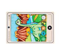 Giocattolo di puzzle per, puzzle di legno per,Gioco da tavolo puzzle 2D | Design a forma di telefono cellulare del fumetto, giocattoli educativi per l'educazione precoce per ragazzi e ragazze da 3 a 8