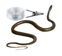 Giocattolo Di Scherzo Di Serpente Realistico: Serpente Falso Con Corda E Clip | Movimento Vivido, Decorazione Di Halloween, Accessori Per Scherzo Per Golf E Simulazione Di Per Divertimento E