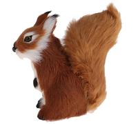 Giocattolo Di Scoiattolo Peloso Artificiale Modello Di Figurina Animale