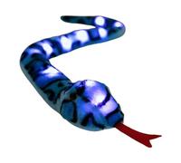 Giocattolo di serpente di illuminazione,Serpente di peluche i| Con un design e un design con la luce, questo giocattolo di serpente luminoso presenta un'immagine di occhi luminosi e