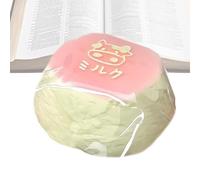 Giocattolo di simulazione della torta - Gadget Squeeze Fidget, Design a forma di torta con materiale morbido, Antistress per bambini con schiuma a lievitazione lenta, Aspetto realistico in rilievo per