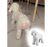 Giocattolo di Simulazione per L'accoppiamento del Cane per Il Cane Maschio in Estro, Ridurre L'ansia Giocattolo di Sfiato in Silicone per Cani Domestici, Giocattoli Interattivi per Dormire(Height 26cm